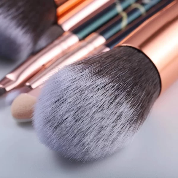 Marble Elegance 10 Piece Makeup Brush pic6