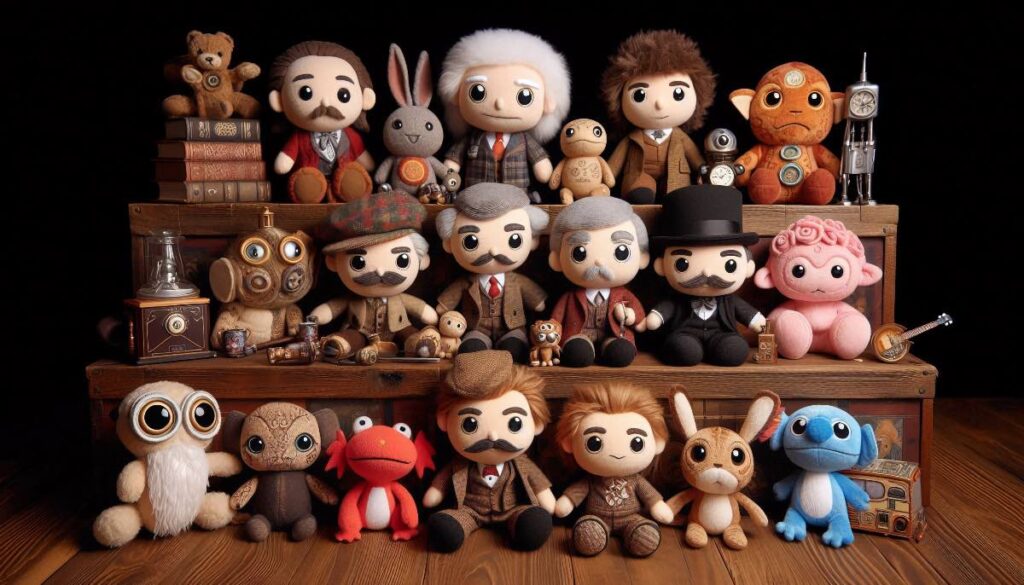 history of plush toys