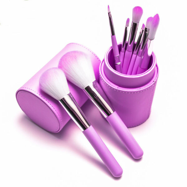 8 Piece Makeup Brush Set