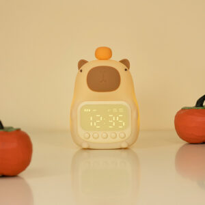 Capybara Alarm Clock Night Light