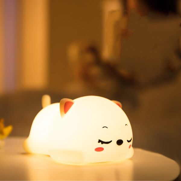 Kitten Bedside Night Light