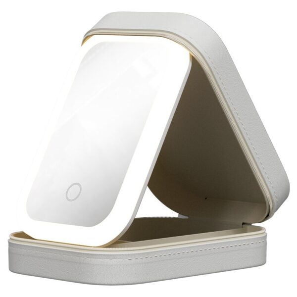 LED Portable Mirror with Storage - Image 3