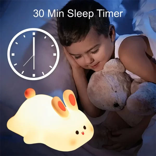 Rabbit Silicone Night Light - Image 5