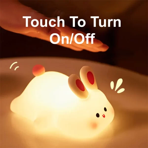 Rabbit Silicone Night Light - Image 6