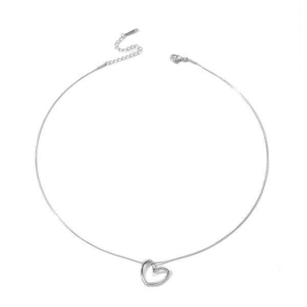 Minimalist Heart Necklace for Women - Image 10