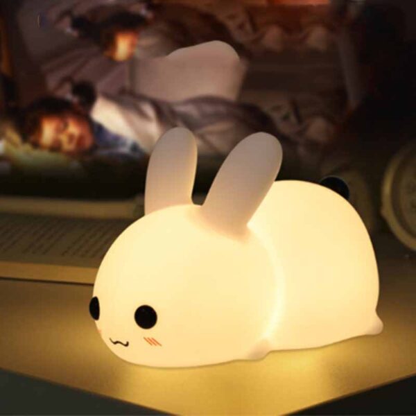 Rabbit LED Silicone Night LIght