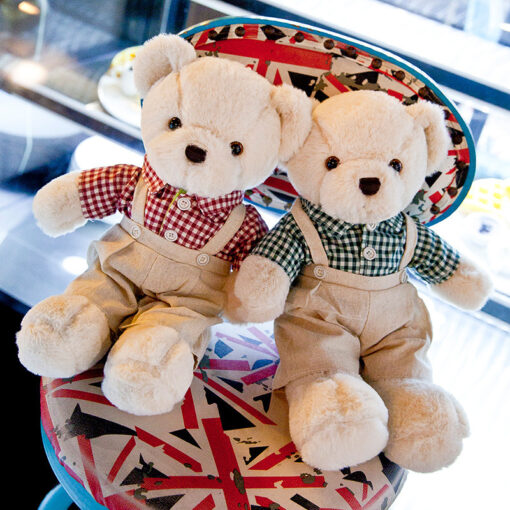 Plush Teddy Bear Couple Set