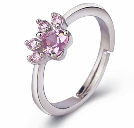 Pink Crystal Jewelry Set — Rose Gold & Silver Options, Necklace, Bracelet, Earrings & Ring - Image 9