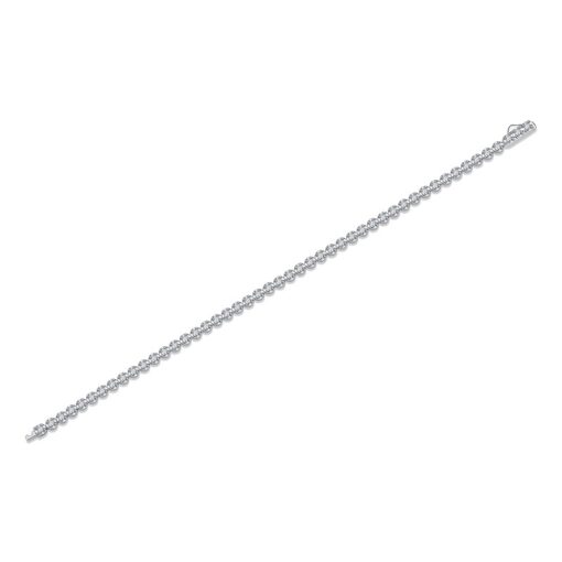 Moissanite Tennis Bracelet — Luxury S925 Silver, 165mm Length - Image 3