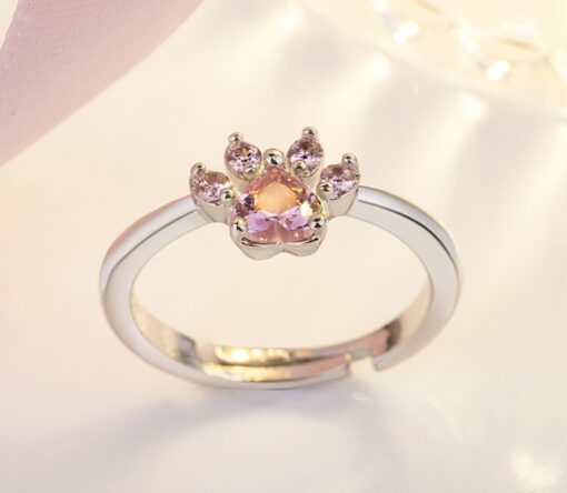 Pink Crystal Jewelry Set — Rose Gold & Silver Options, Necklace, Bracelet, Earrings & Ring - Image 3