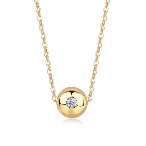 Moissanite Pendant Necklace