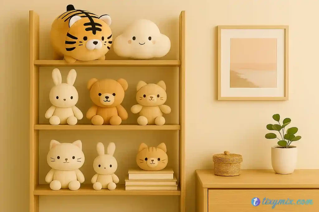 plushie room decor